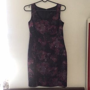 Ann Taylor Petite Watercolor Dress